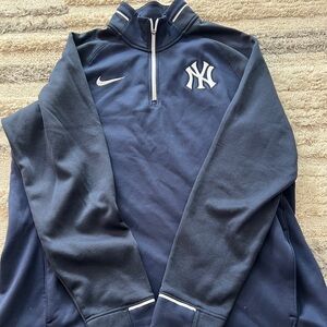 Nike baseball Yankees quarter zip